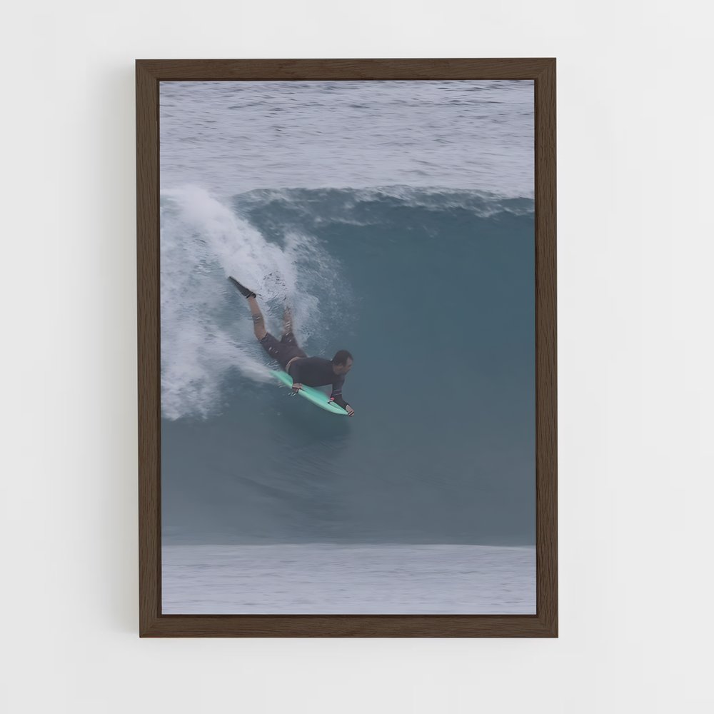 Poster Pipeline bodyboarding absolue (vue 5)